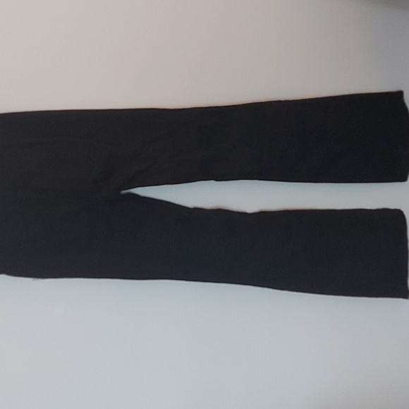 NWT Free People Slim Pull On Flare Leg Jeans Worn Black Size 28 - Picture 5 of 8